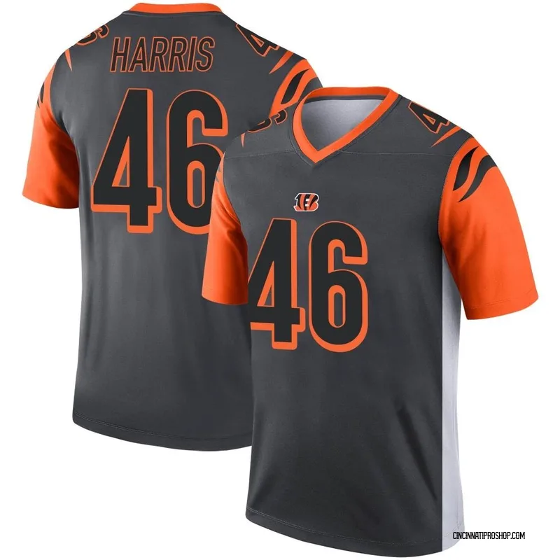 Youth Clark Harris Cincinnati Bengals Legend Inverted Silver Jersey