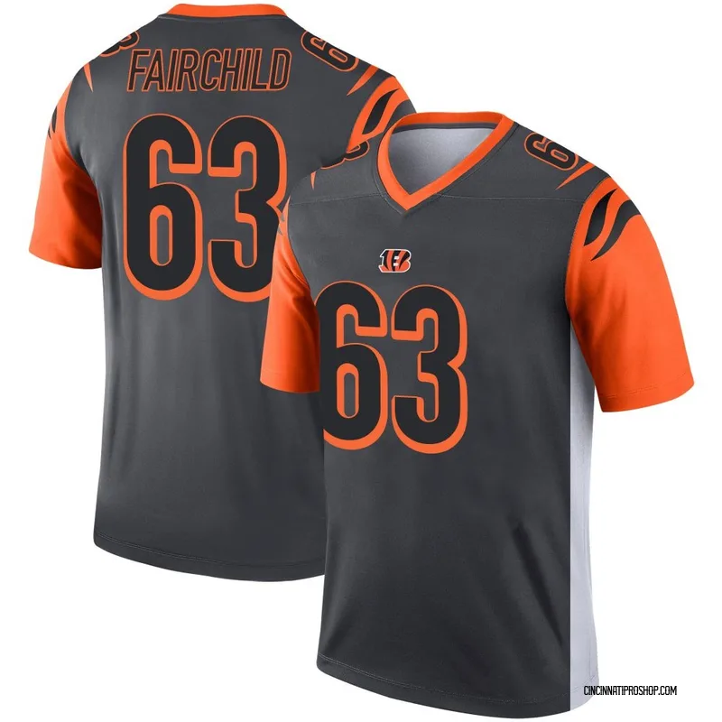 Youth Dylan Fairchild Cincinnati Bengals Legend Silver Jersey