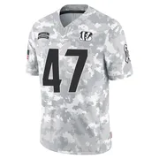 Arctic Camo Youth Craig Young Cincinnati Bengals Limited 2024 Salute to Service Jersey