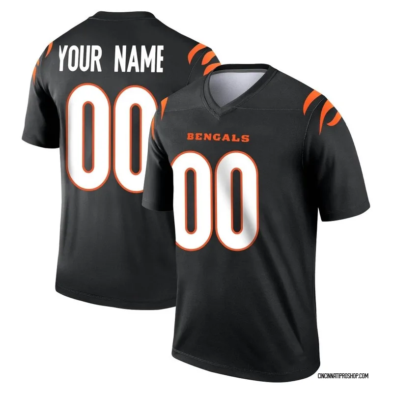 custom bengals color rush jersey