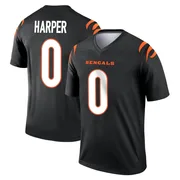 Black Men's Devin Harper Cincinnati Bengals Legend Jersey