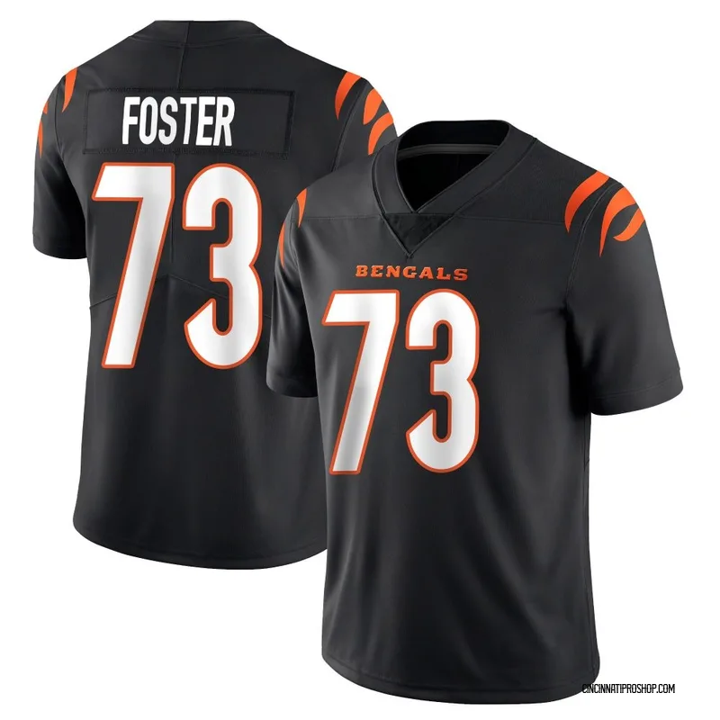 Black Men's Javon Foster Cincinnati Bengals Limited Team Color Vapor Untouchable Jersey