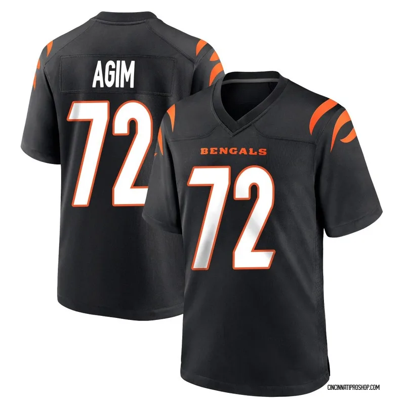 Black Men's McTelvin Agim Cincinnati Bengals Game Team Color Jersey