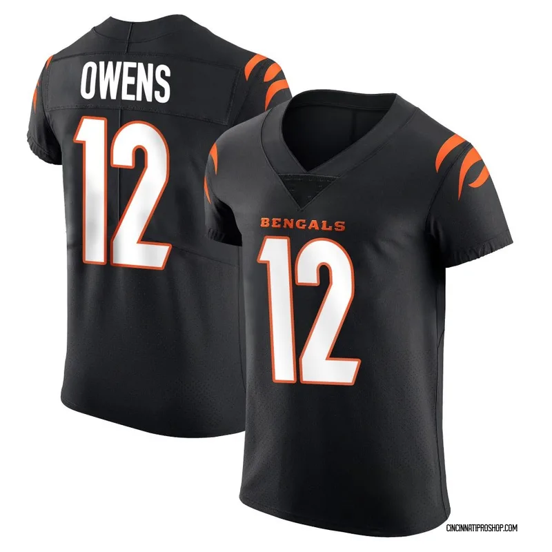 Black Men's Rashod Owens Cincinnati Bengals Elite Team Color Vapor Untouchable Jersey