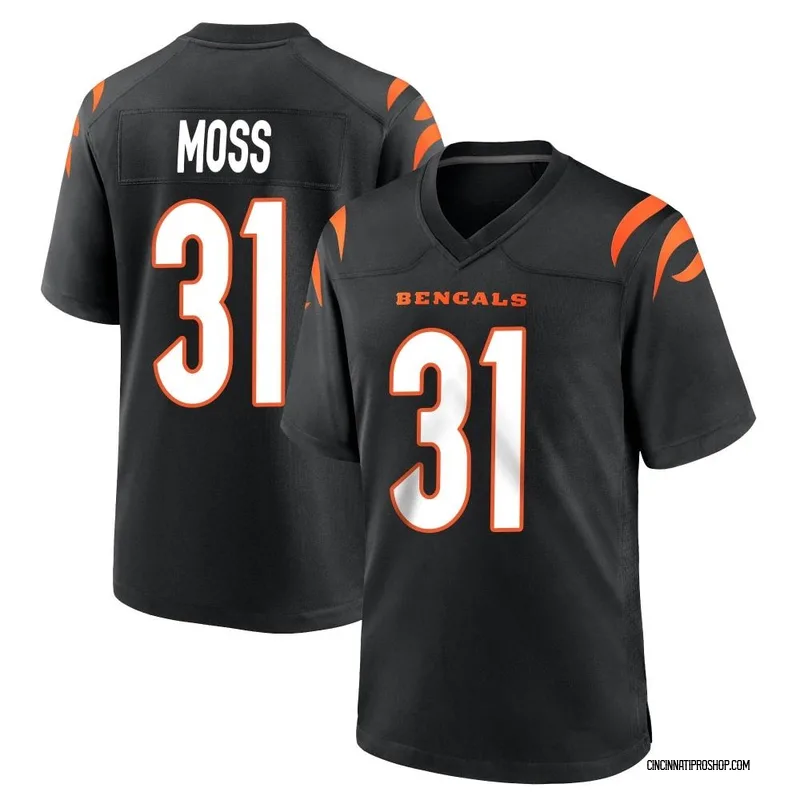 Orange Men's Zack Moss Cincinnati Bengals Limited Vapor F.U.S.E.