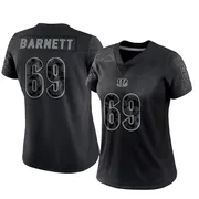 Black Women's Dante Barnett Cincinnati Bengals Limited Reflective Jersey