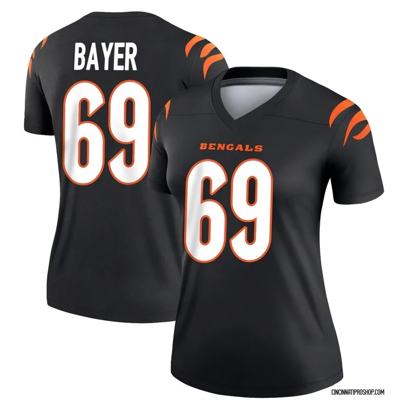 Black Women's Jacob Bayer Cincinnati Bengals Legend Jersey