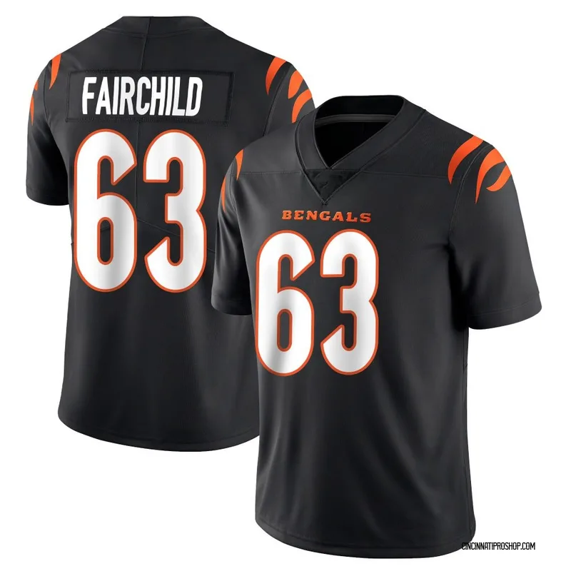 Black Youth Dylan Fairchild Cincinnati Bengals Limited Team Color Vapor Untouchable Jersey