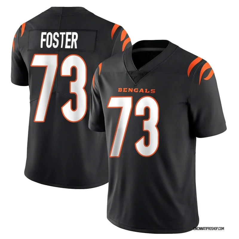 Black Youth Javon Foster Cincinnati Bengals Limited Team Color Vapor Untouchable Jersey