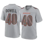 Gray Youth Michael Dowell Cincinnati Bengals Game Atmosphere Fashion Jersey
