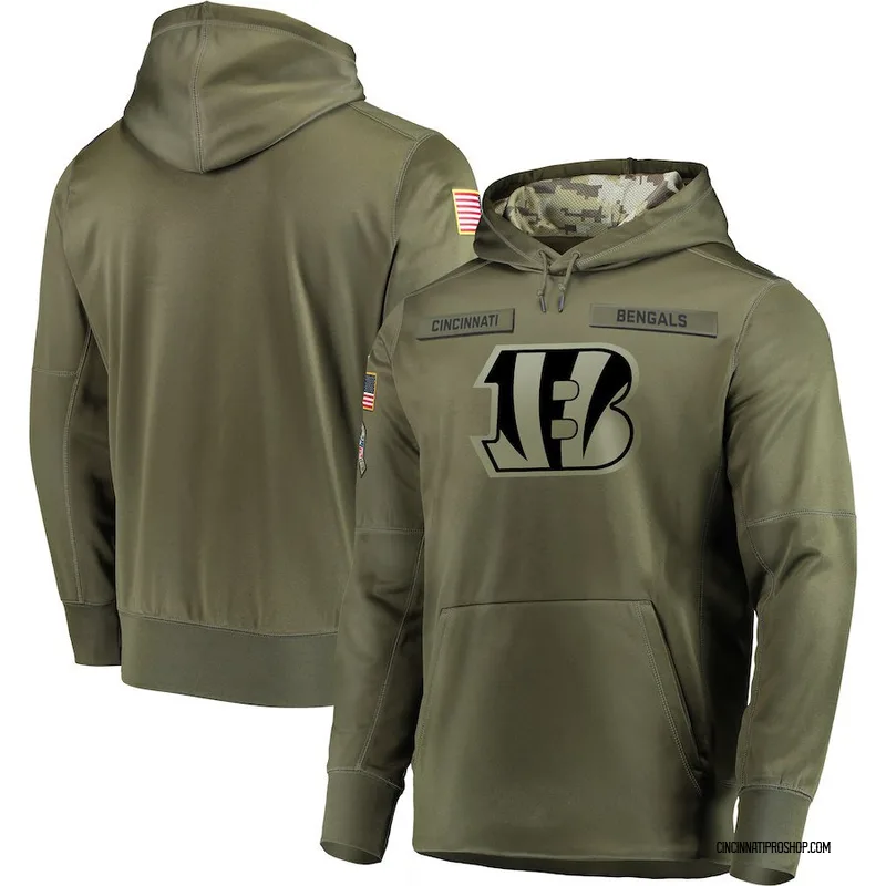 cincinnati bengals salute to service hoodie