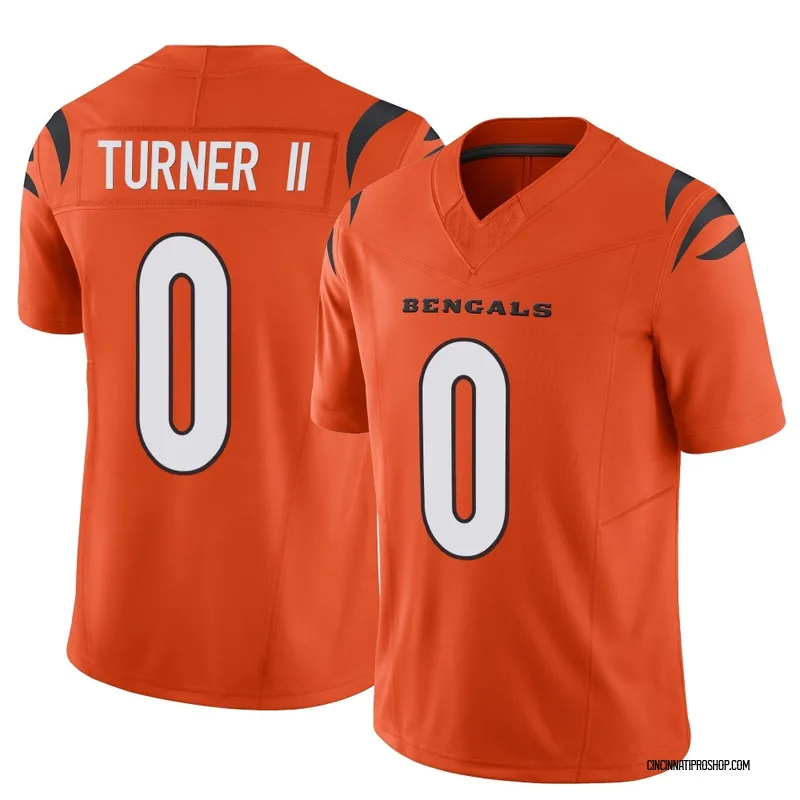 Orange Men's Zack Moss Cincinnati Bengals Limited Vapor F.U.S.E.