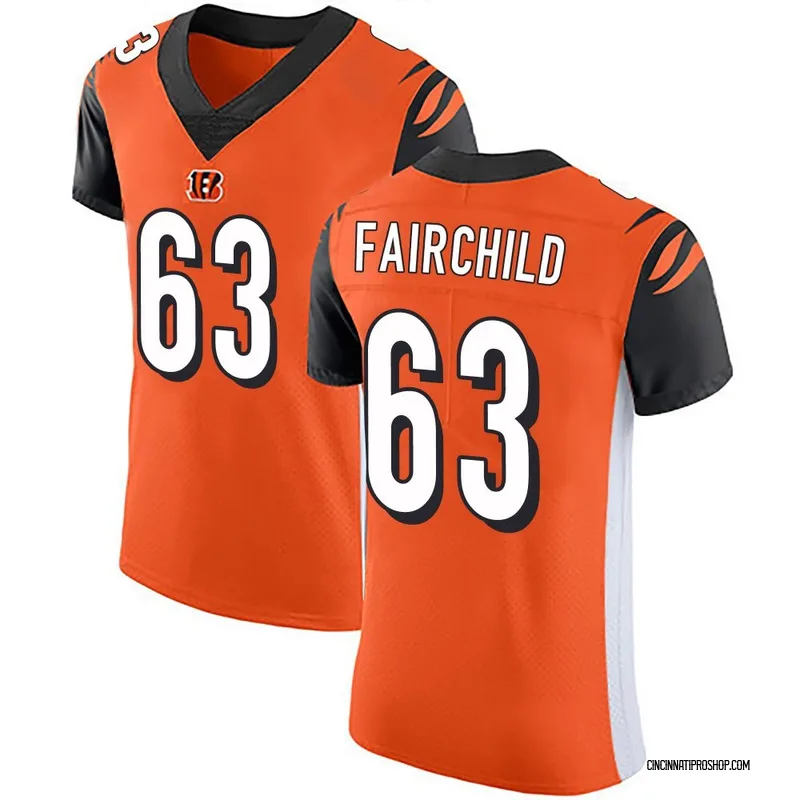 Orange Men's Dylan Fairchild Cincinnati Bengals Elite Alternate Vapor Untouchable Jersey