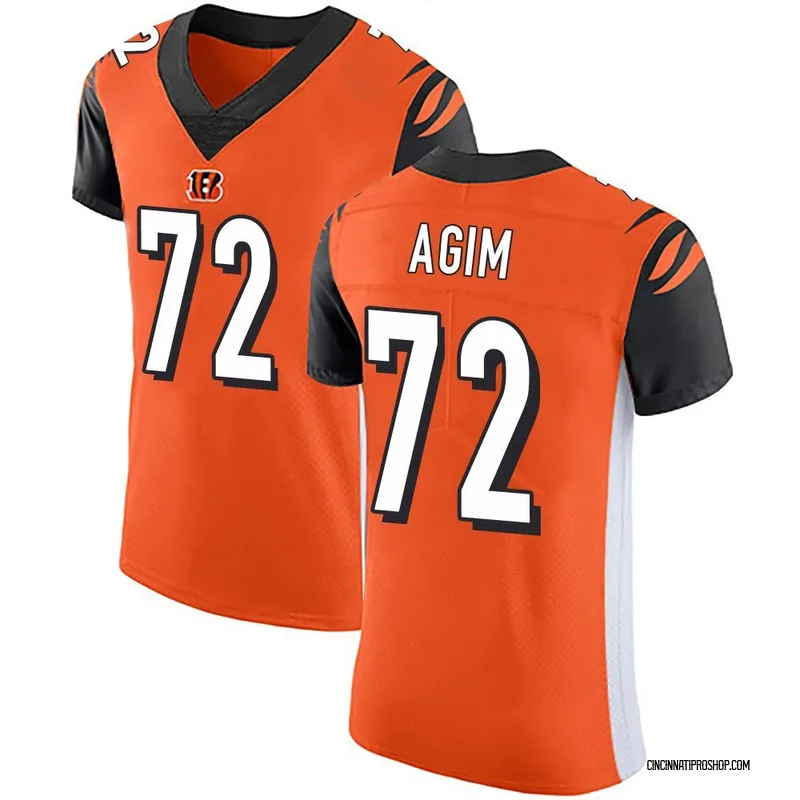 Orange Men's McTelvin Agim Cincinnati Bengals Elite Alternate Vapor Untouchable Jersey