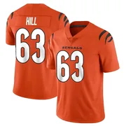 Orange Men's Trey Hill Cincinnati Bengals Limited Vapor Untouchable Jersey