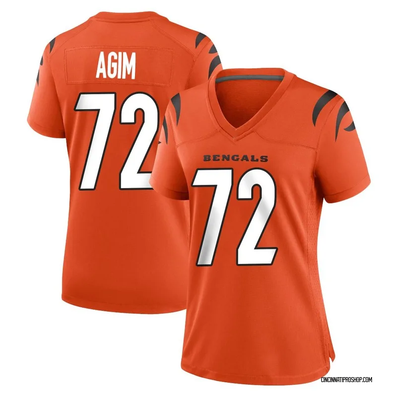 Orange Women's McTelvin Agim Cincinnati Bengals Game Jersey