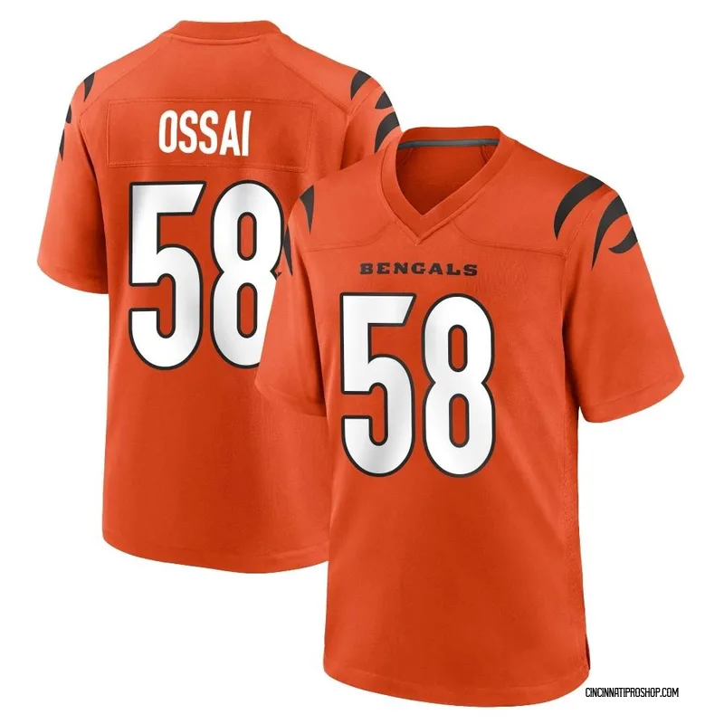 Joseph Ossai Jersey, Joseph Ossai Legend, Game & Limited Jerseys, Uniforms  - Bengals Store