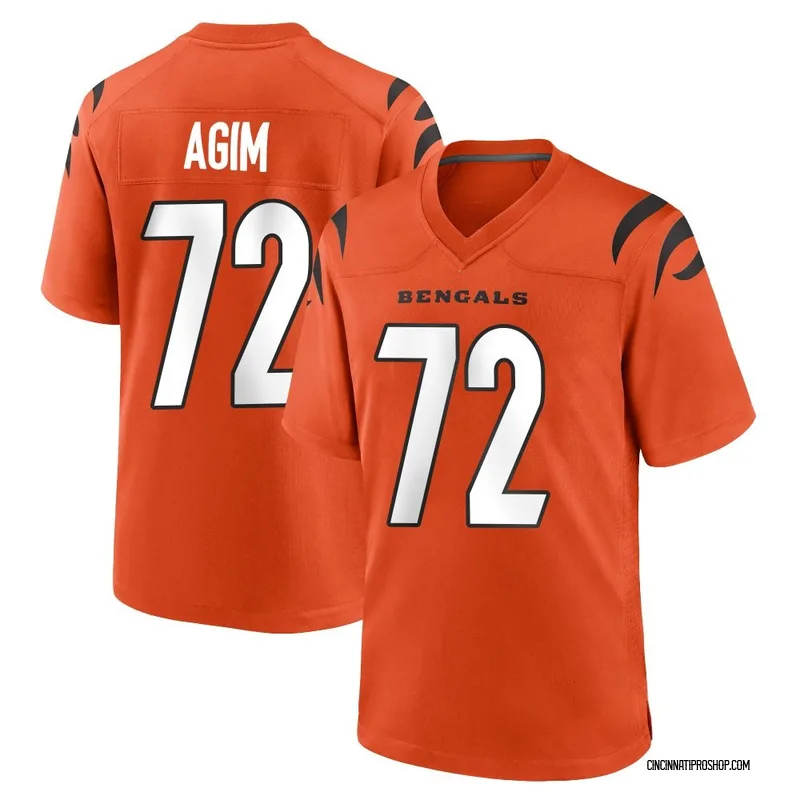 Orange Youth McTelvin Agim Cincinnati Bengals Game Jersey