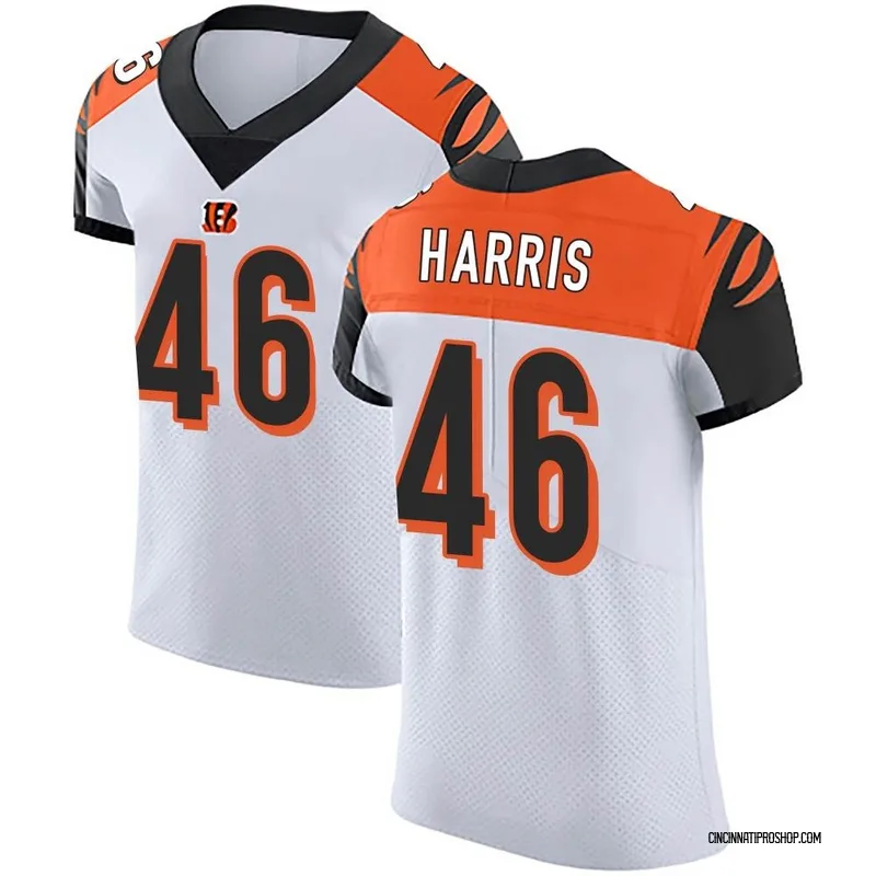White Men's Clark Harris Cincinnati Bengals Elite Vapor Untouchable Jersey