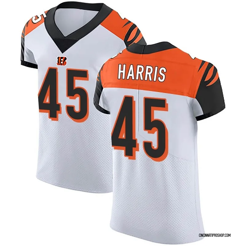 White Men's Darien Harris Cincinnati Bengals Elite Vapor Untouchable Jersey