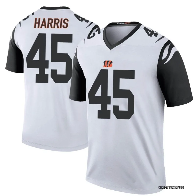 White Men's Darien Harris Cincinnati Bengals Legend Color Rush Jersey