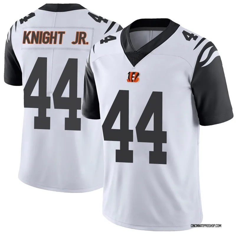 White Men's Demetrius Knight Jr. Cincinnati Bengals Limited Color Rush Vapor Untouchable Jersey