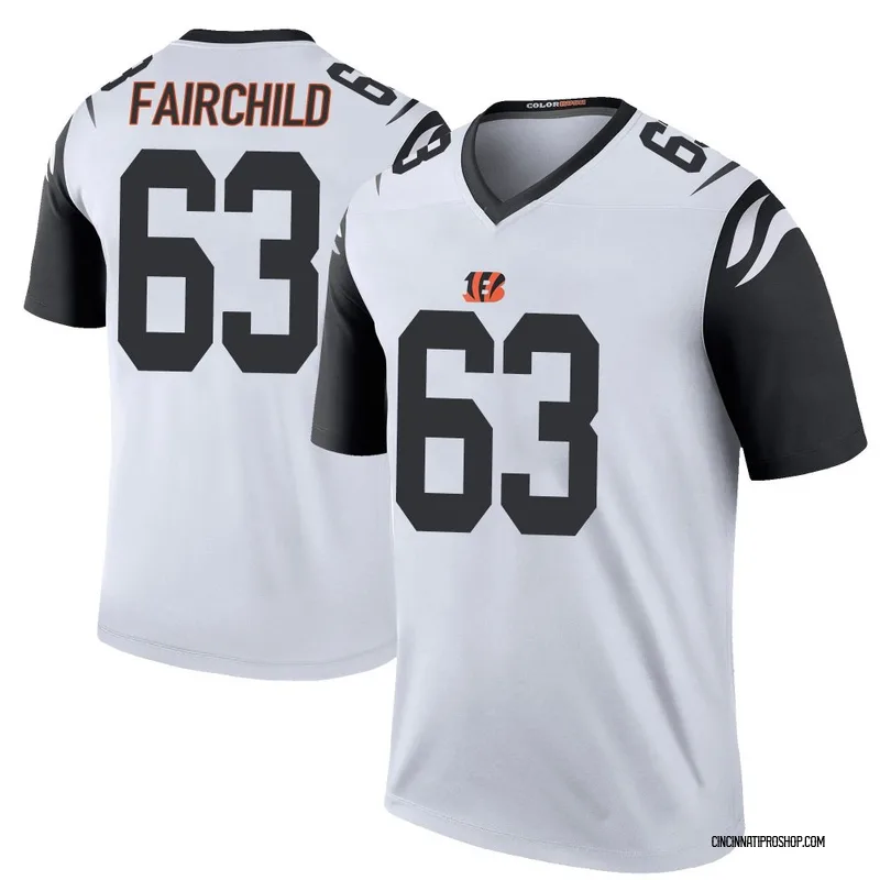 White Men's Dylan Fairchild Cincinnati Bengals Legend Color Rush Jersey