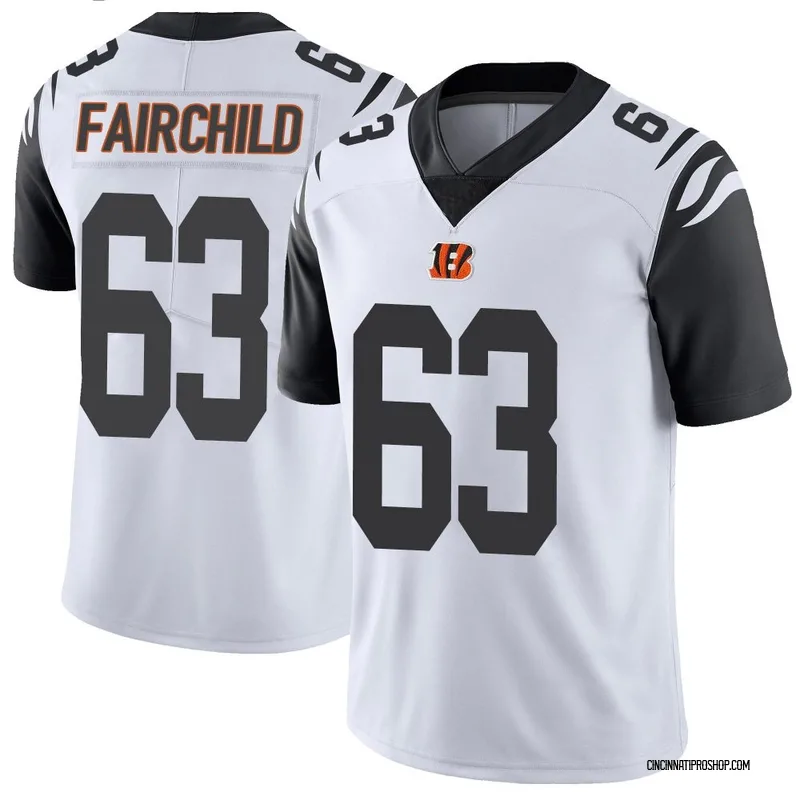 White Men's Dylan Fairchild Cincinnati Bengals Limited Color Rush Vapor Untouchable Jersey