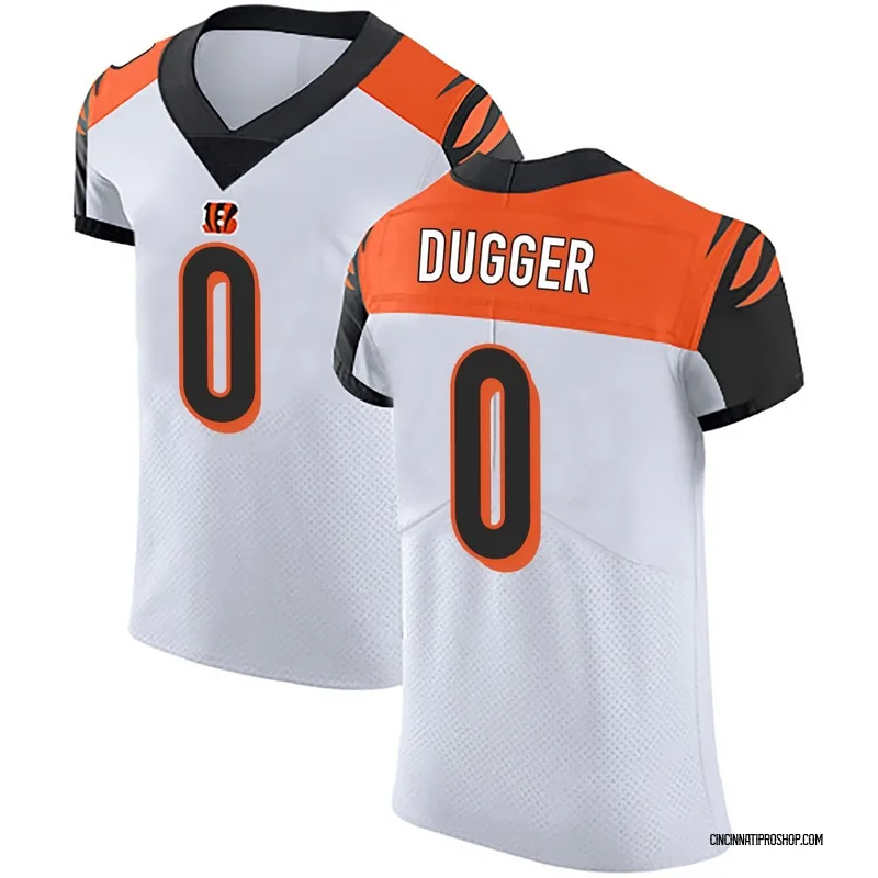 White Men's Kyle Dugger Cincinnati Bengals Elite Vapor Untouchable Jersey