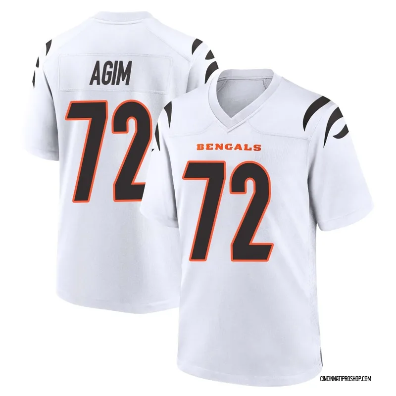 White Men's McTelvin Agim Cincinnati Bengals Game Jersey