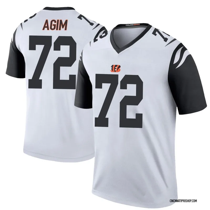 White Men's McTelvin Agim Cincinnati Bengals Legend Color Rush Jersey
