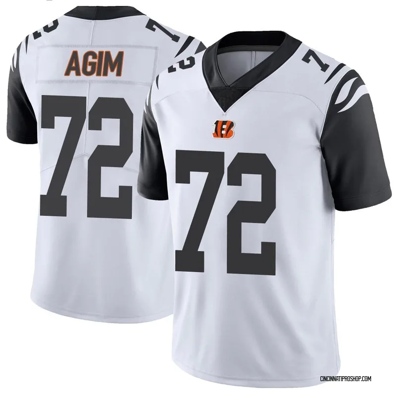 White Men's McTelvin Agim Cincinnati Bengals Limited Color Rush Vapor Untouchable Jersey