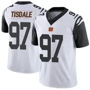 White Men's Tariqious Tisdale Cincinnati Bengals Limited Color Rush Vapor Untouchable Jersey