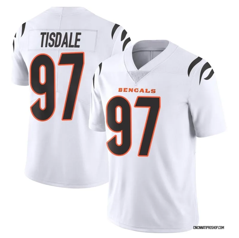 White Men's Tariqious Tisdale Cincinnati Bengals Limited Vapor Untouchable Jersey