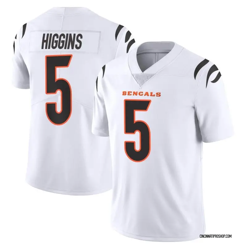 bengals white and black jersey