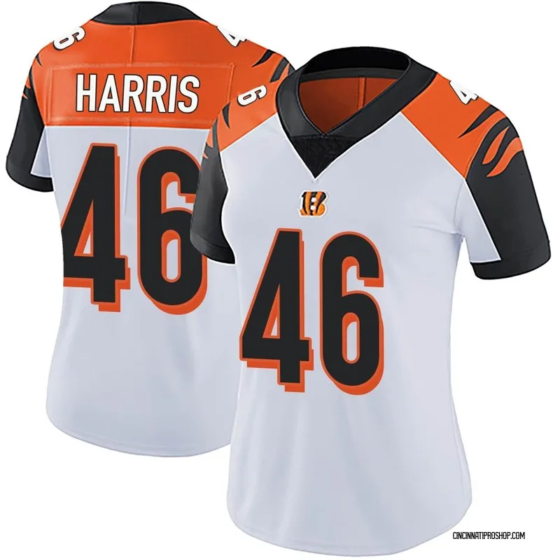 White Women's Clark Harris Cincinnati Bengals Limited Vapor Untouchable Jersey