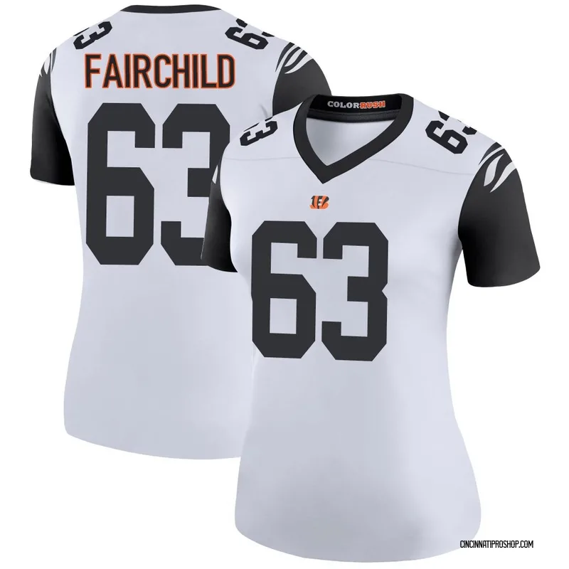 White Women's Dylan Fairchild Cincinnati Bengals Legend Color Rush Jersey
