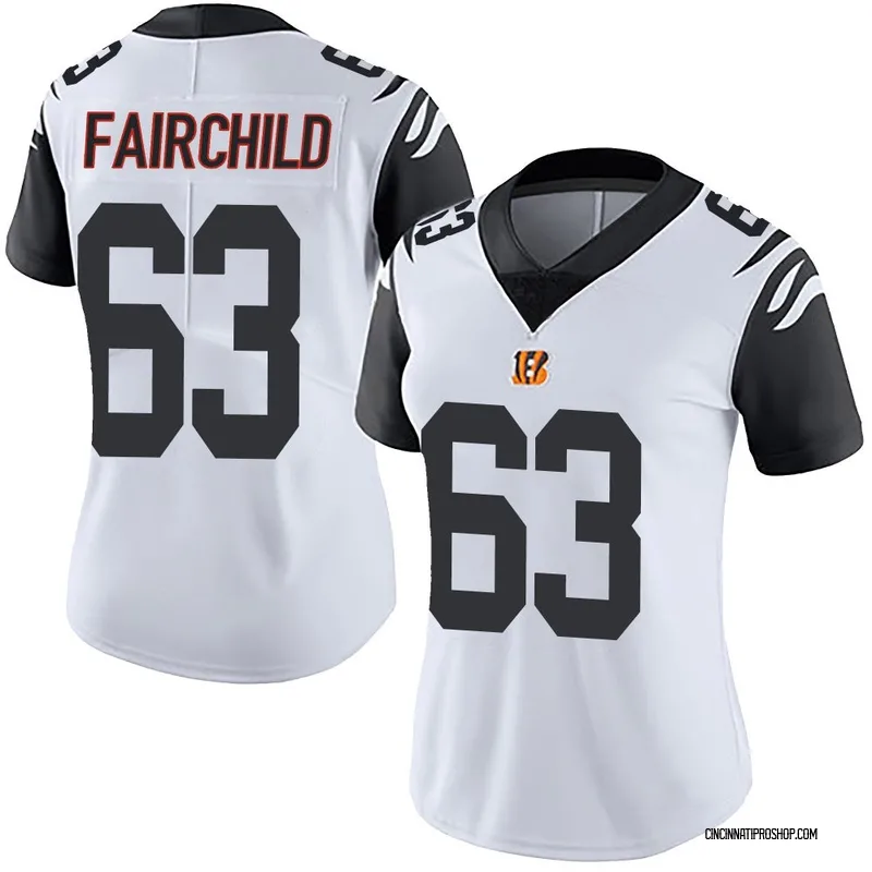 White Women's Dylan Fairchild Cincinnati Bengals Limited Color Rush Vapor Untouchable Jersey