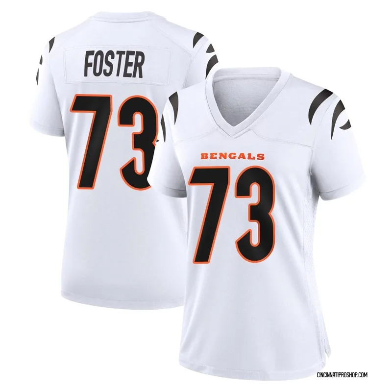White Women's Javon Foster Cincinnati Bengals Game Jersey
