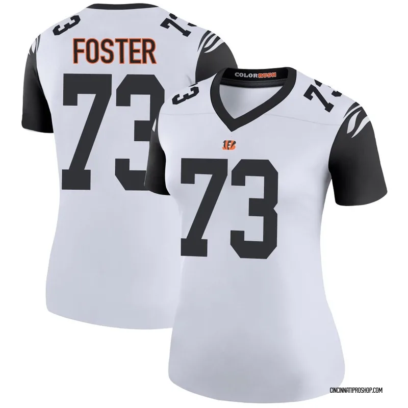 White Women's Javon Foster Cincinnati Bengals Legend Color Rush Jersey