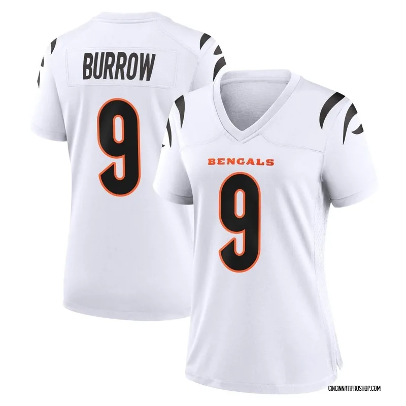 White Women's Joe Burrow Cincinnati Bengals Game Jersey