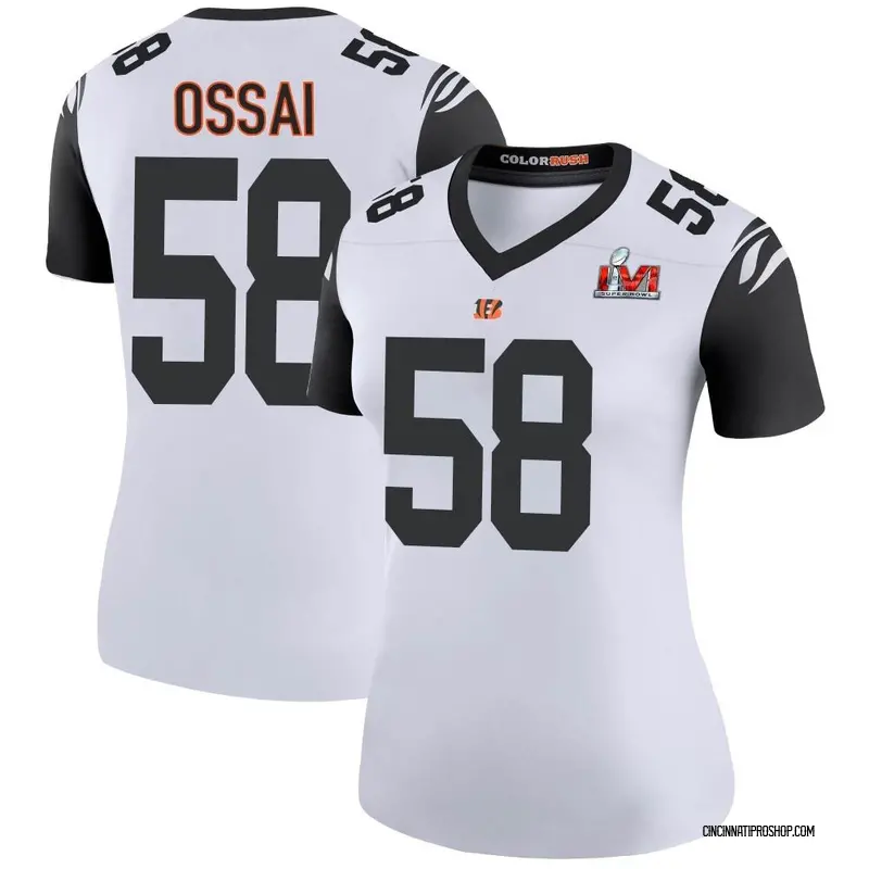 22308円 【楽天ランキング1位】 ナイキ メンズ ユニフォーム トップス Joseph Ossai Cincinnati Bengals Nike Game Jersey Black