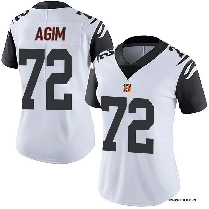 White Women's McTelvin Agim Cincinnati Bengals Limited Color Rush Vapor Untouchable Jersey