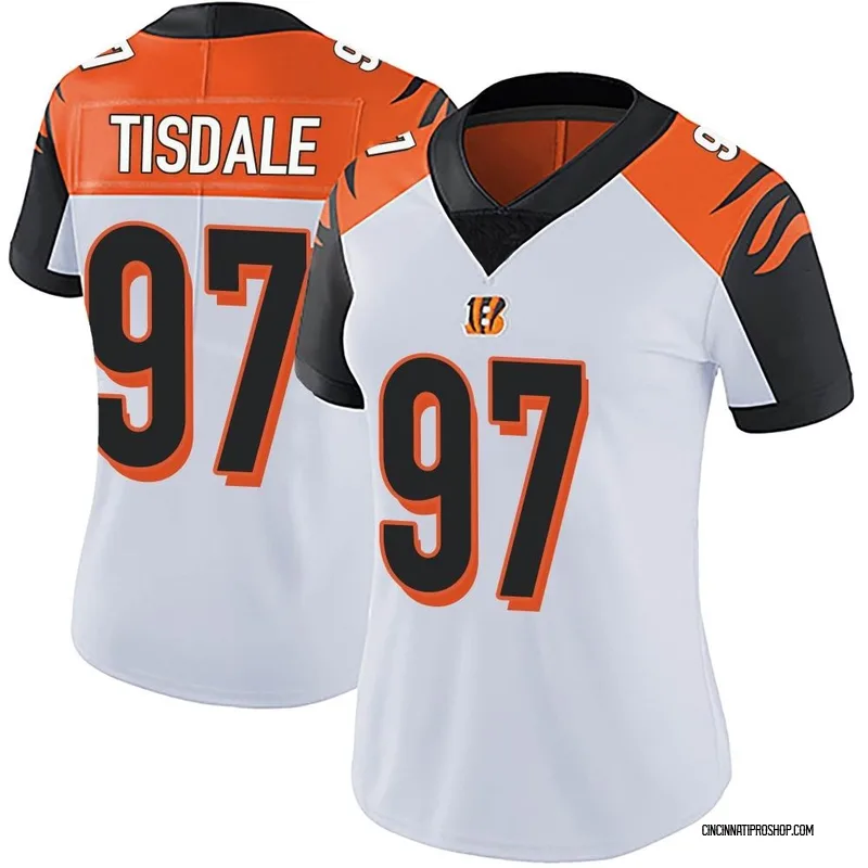 White Women's Tariqious Tisdale Cincinnati Bengals Limited Vapor Untouchable Jersey