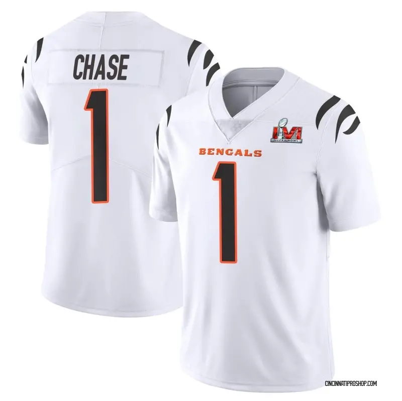 White Youth Ja'Marr Chase Cincinnati Bengals Limited Vapor