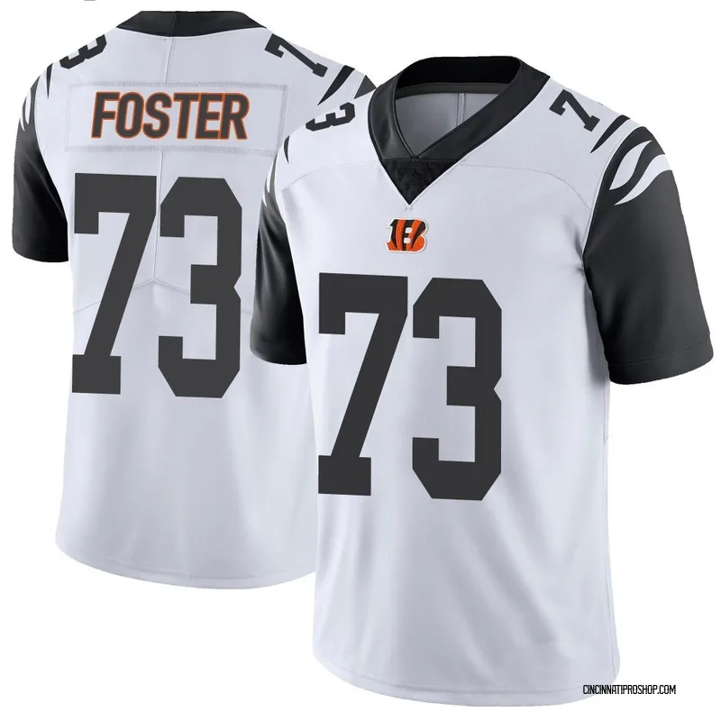 White Youth Javon Foster Cincinnati Bengals Limited Color Rush Vapor Untouchable Jersey