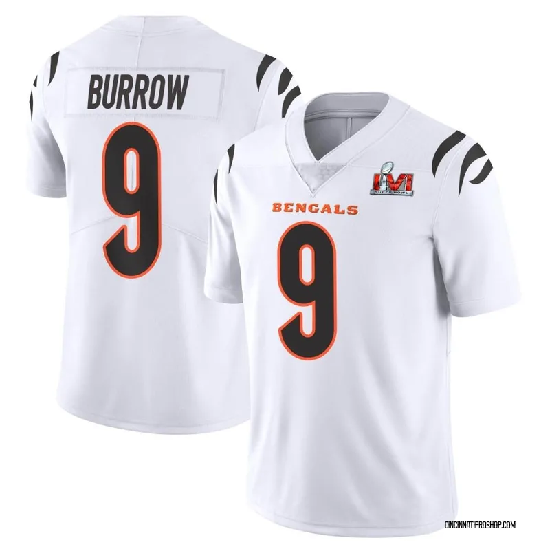 White Youth Joe Burrow Cincinnati Bengals Limited Vapor