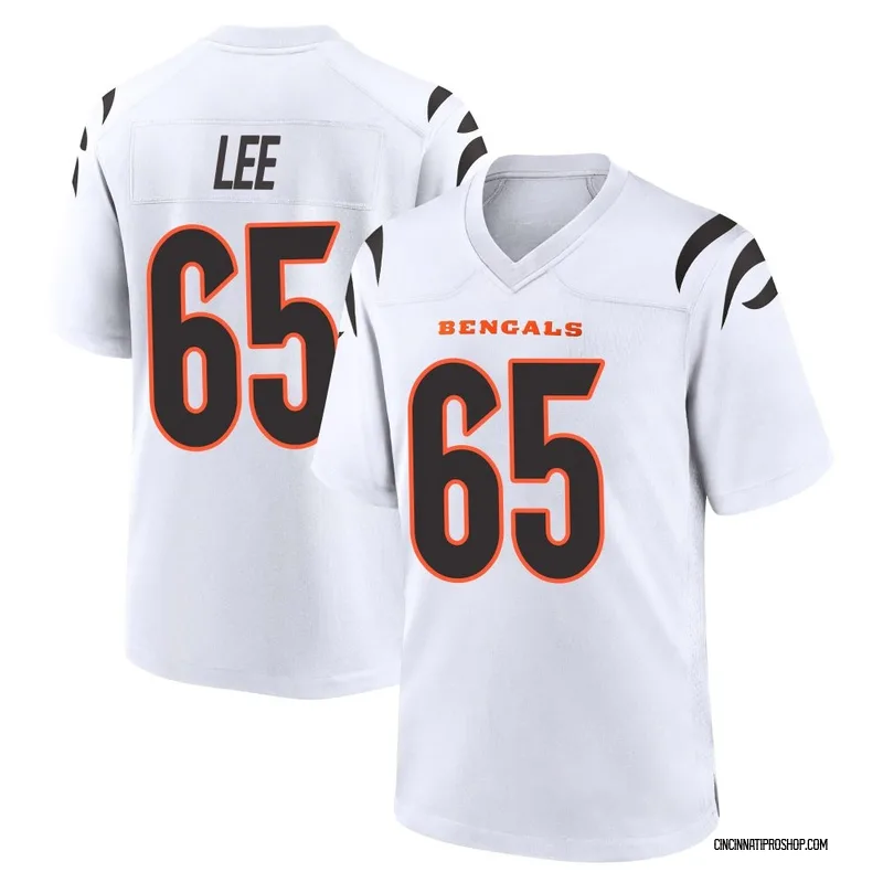 White Youth Matt Lee Cincinnati Bengals Game Jersey