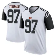 White Youth Tariqious Tisdale Cincinnati Bengals Legend Color Rush Jersey