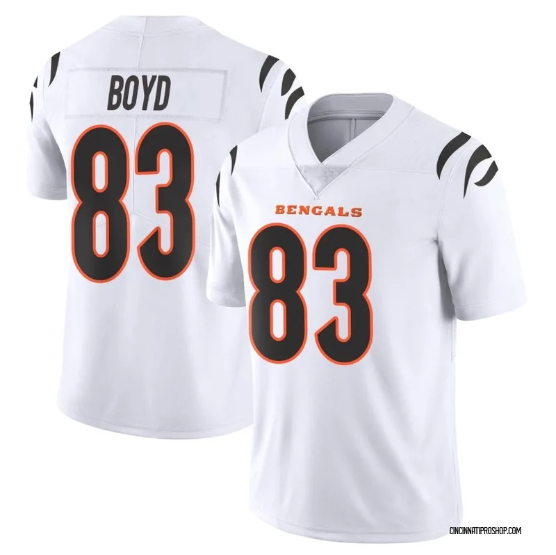 Cincinnati Bengals Nike Game Road Jersey - White - Tyler Boyd